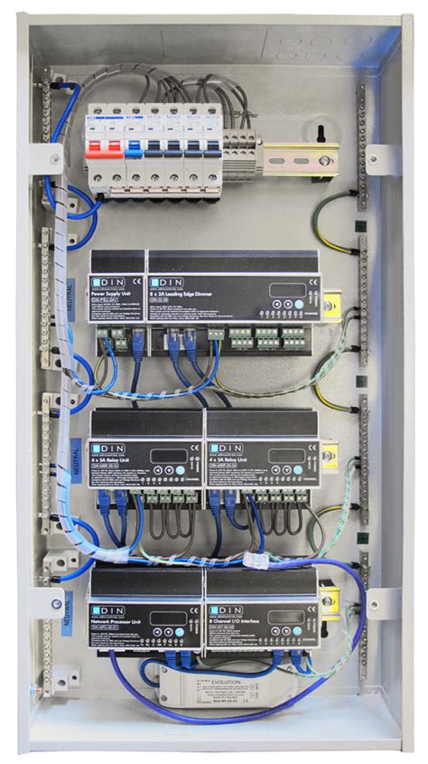 din rail electrical enclosures|enclosure with din rail inside.